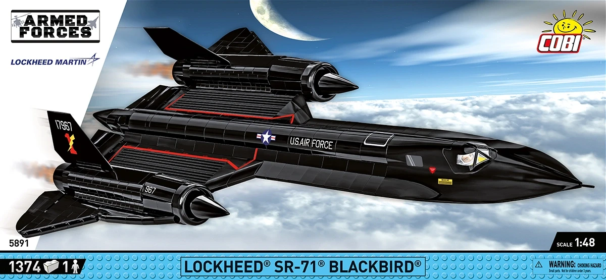 5891 Lockheed SR-71 Blackbird (image for) 5891 Lockheed SR-71 Blackbird